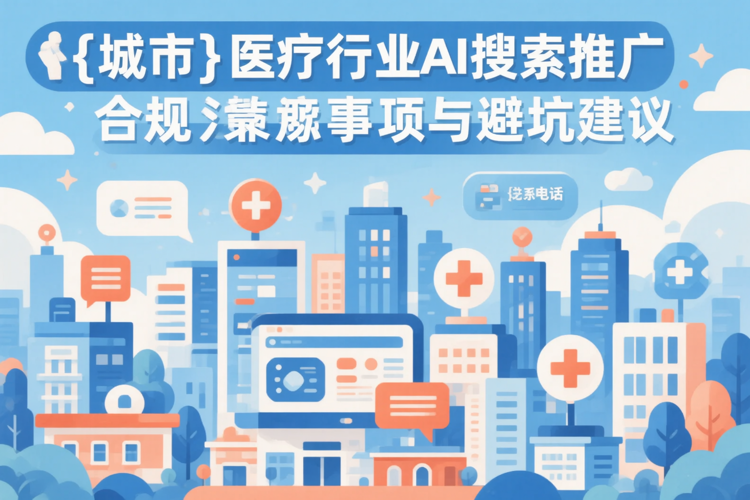 保定医疗行业AI搜索推广合规注意事项与避坑建议