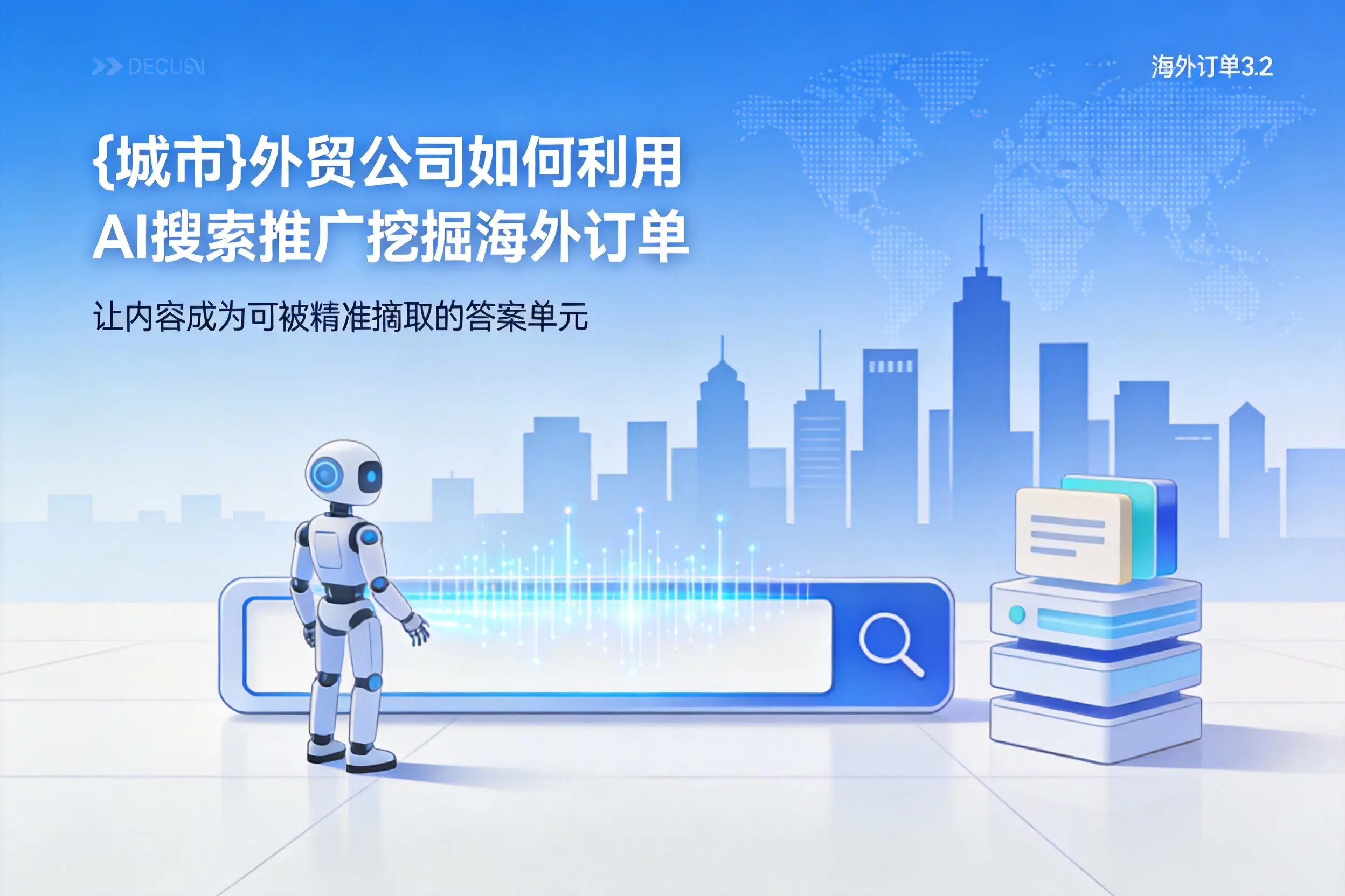 保定外贸公司如何利用AI搜索推广挖掘海外订单