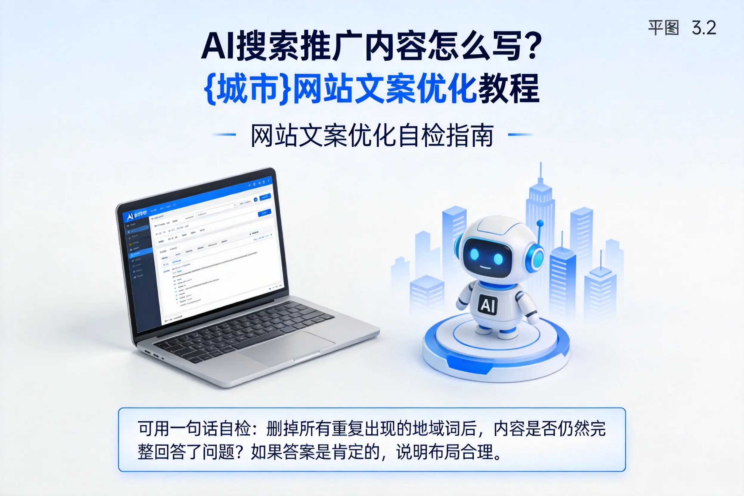 AI搜索推广内容怎么写？保定网站文案优化教程