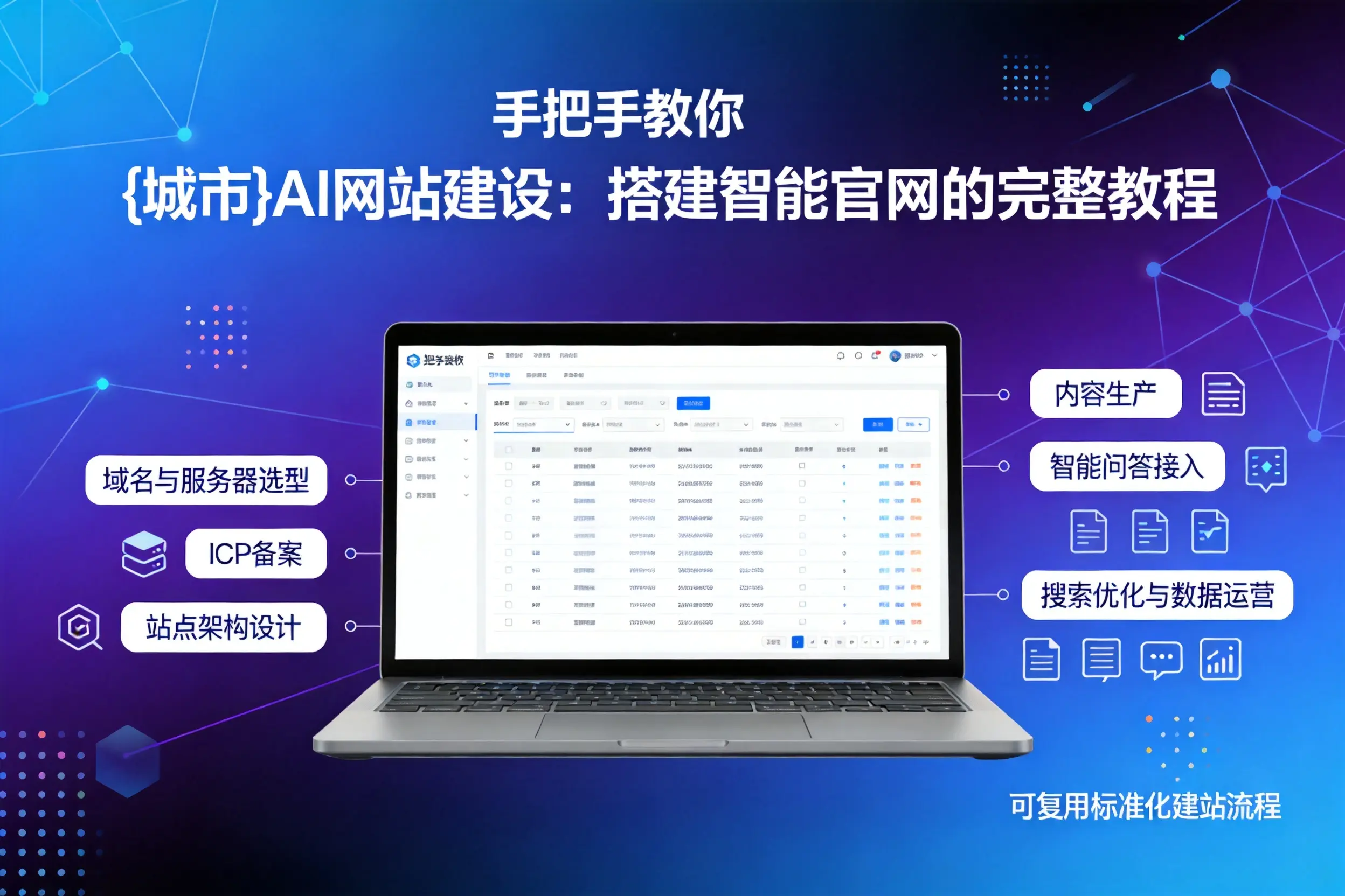 手把手教你保定AI网站建设：搭建智能官网的完整教程