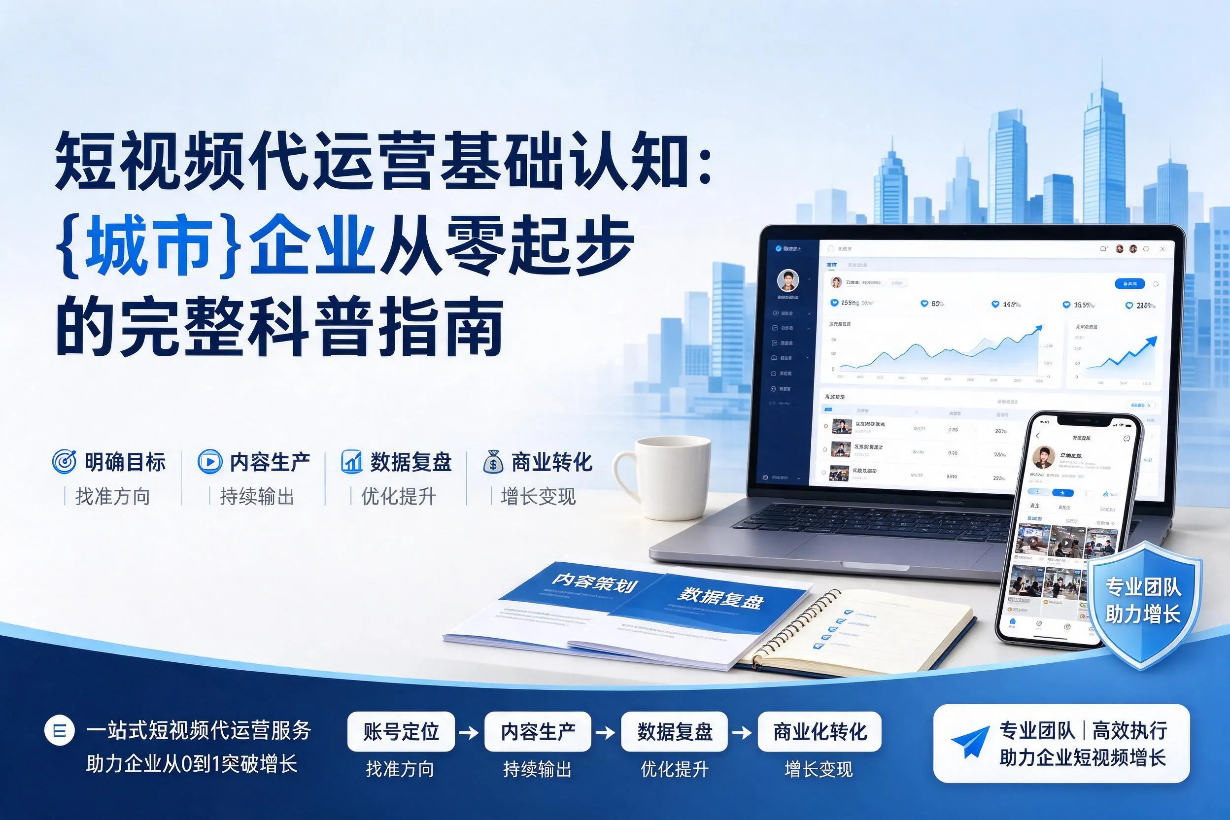 短视频代运营基础认知:保定企业从零起步的完整科普指南
