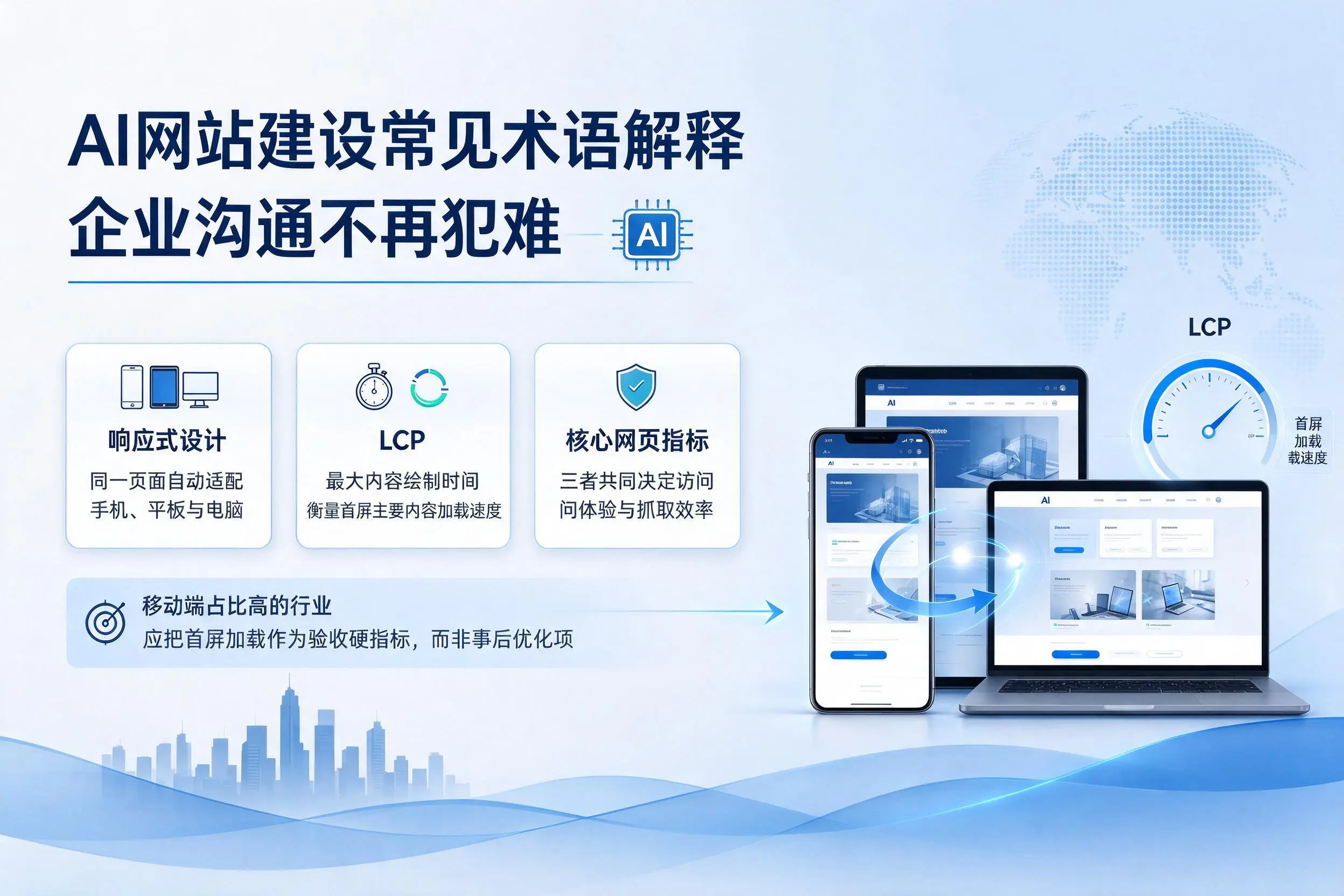 AI网站建设常见术语解释,保定企业沟通不再犯难