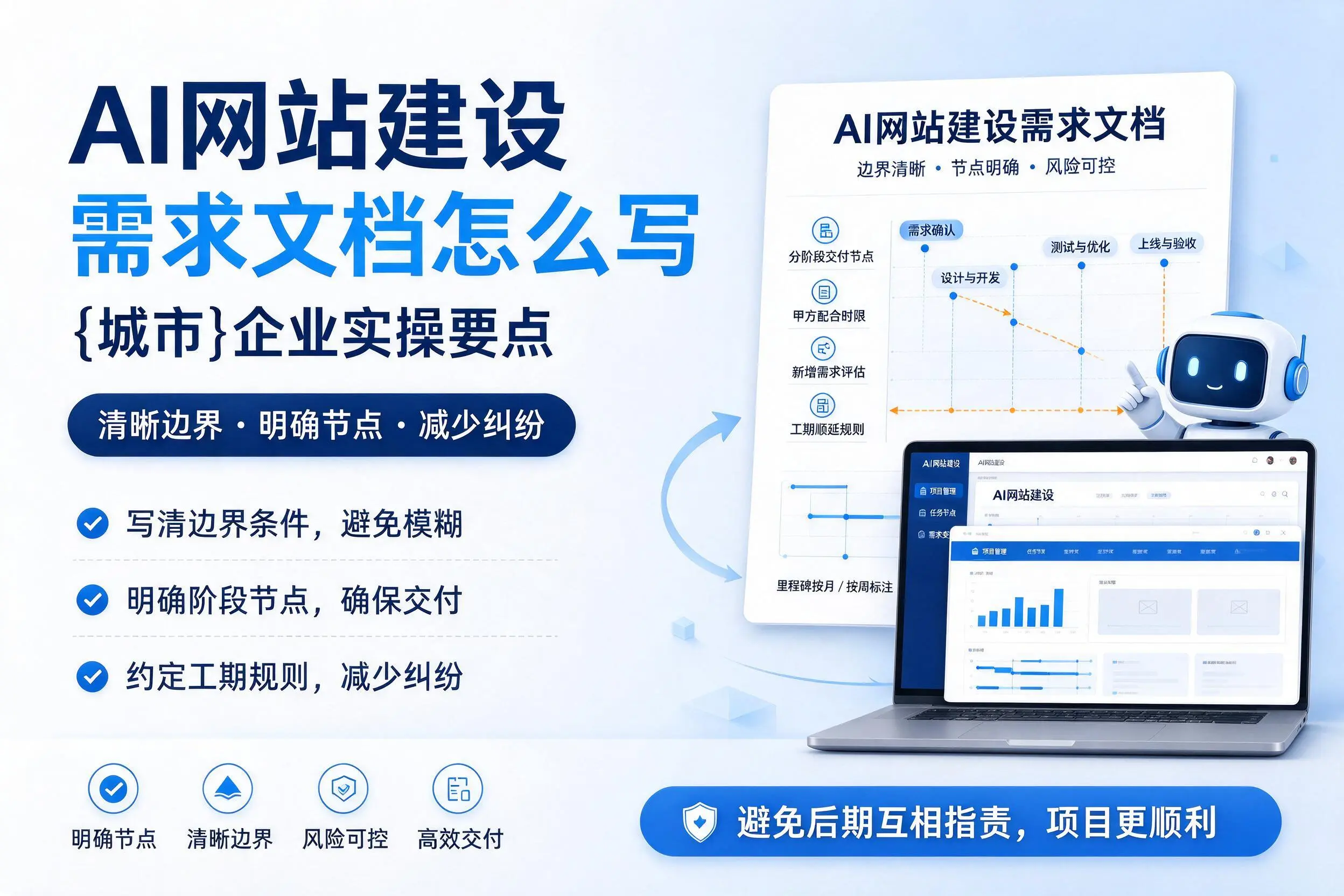AI网站建设需求文档怎么写，保定企业实操要点
